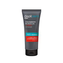 Carica l'immagine nel visualizzatore di Gallery, Depilzero - Crema Depilatoria Uomo Sotto La Doccia, Elimina il pelo lasciando la pelle liscia e morbida 200ml