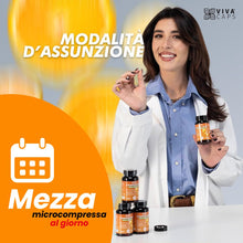 Carica l'immagine nel visualizzatore di Gallery, Vitamina d3 k2 mk7 vegana alto dosaggio 365 Micro compresse, Vitamina d3 4000 ui e 200 mcg di Menachinone per sistema im