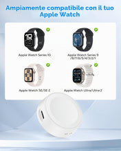 Carica l'immagine nel visualizzatore di Gallery, MoKo Caricabatterie per Apple Watch, Caricabatterie Portatile iWatch, Dock di Ricarica per Apple Watch Series 1110 9 8 7