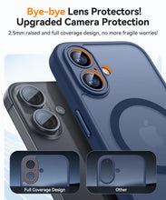 Carica l'immagine nel visualizzatore di Gallery, CANSHN Cover Magnetica per iPhone 17(6,3 Pollici), Compatibile con MagSafe, [Protezione Completa Della Fotocamera], Cust