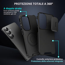 Carica l'immagine nel visualizzatore di Gallery, Cover per Samsung Galaxy S26 con Protezione Fotocamera, Robusta Resistente Militare Antiurto Cellulare Bumper Custodia p