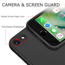 Carica l'immagine nel visualizzatore di Gallery, AK Custodia per iPhone SE 3/2 (Modello 2022/2020), iPhone 8/7 Cover, Custodia Protettiva Completa in Silicone Liquido Ul