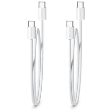 Carica l'immagine nel visualizzatore di Gallery, deleyCON 2x 0,5m Cavo USB C PD (60W Ricarica Rapida) Corto 50cm USB-C a C Ricarica Dati per iPhone 17 16 15 Pro Max Air 