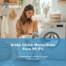 Carica l'immagine nel visualizzatore di Gallery, Acido Citrico Puro | Naturale, Solubile, Residuo Zero | Ammorbidente Lavatrice, Anticalcare Lavastoviglie, Disincrostant