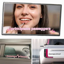Carica l'immagine nel visualizzatore di Gallery, Passenger Princess Sticker 4 Pieces Passenger Princess Sticker Car Accessories For Princess Passenger Crown With Stars F