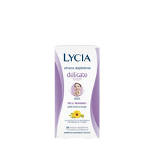 Carica l'immagine nel visualizzatore di Gallery, Lycia, Strisce Depilatorie Viso per Pelle Sensibile con Estratto di Calendula Lenitivo ed Emolliente, Senza Profumo, Col