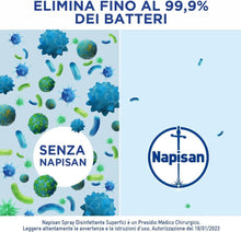Carica l'immagine nel visualizzatore di Gallery, Napisan Spray Disinfettante Limone 740ml x3