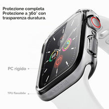 Carica l'immagine nel visualizzatore di Gallery, Spigen Cover Ultra Hybrid Compatibile con Apple Watch Series per 6/SE/5/4 40mm - Crystal Clear