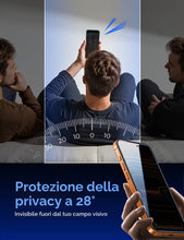 Carica l'immagine nel visualizzatore di Gallery, MAGIC JOHN Pellicola protettiva per la privacy dello schermo per iPhone 17 Pro Max, 2 pezzi, anti-spia, vetro temperato 