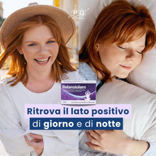 Carica l'immagine nel visualizzatore di Gallery, Relansiolam Integratore per Sonno e Rilassamento con Melatonina, Passiflora, Lavanda e Biancospino, 30 Compresse Orosolu