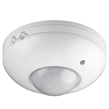 Carica l'immagine nel visualizzatore di Gallery, Goobay 95172 Rilevatore di movimento a soffitto a infrarossi / sensore PIR / campo di rilevamento di 360° / portata di 6