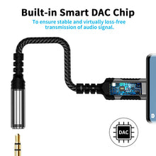 Carica l'immagine nel visualizzatore di Gallery, Adattatore USB C Jack 3.5 MM per Samsung Galaxy A16 A17 A37 A27 A57 A56 S26