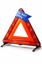 Carica l'immagine nel visualizzatore di Gallery, Triangolo d’Emergenza Auto 2027 Rosso ECE R27 – Segnaletica Riflettente per Incidenti e Guasti – Accessorio Obbligatorio