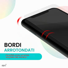 Carica l'immagine nel visualizzatore di Gallery, UNO' - Pellicola proteggi schermo per Samsung A34 5G (6,6"), in vetro temperato 9H, copertura completa con bordi curvi, 