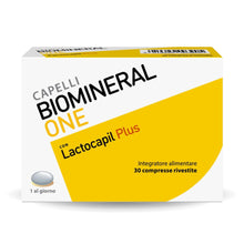 Carica l'immagine nel visualizzatore di Gallery, Biomineral One Capelli Più Forti, Voluminosi e Spessi, 30 Compresse, Integratore per Capelli a Base di Lactocapil Plus c