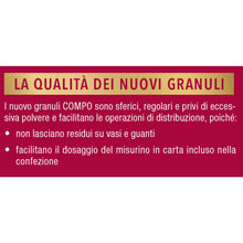 Carica l'immagine nel visualizzatore di Gallery, COMPO Concime Granulare Per Rose, In Vaso o Piena Terra, 850g