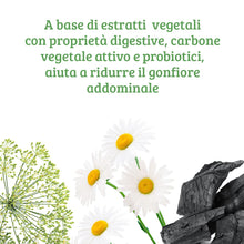 Carica l'immagine nel visualizzatore di Gallery, GONFIORE TRIPLA AZIONE - integratore per ridurre gonfiore e tensione addominale, aiuta a eliminare i gas in eccesso 60 c