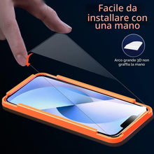 Carica l'immagine nel visualizzatore di Gallery, Ferilinso [6-in-1] Pellicola Vetro Temperato per iPhone 14 &amp; iPhone 13 Accessori 3 Pezzi Protezione Fotocamera 6,1 polli