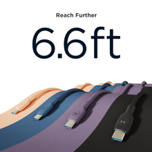 Carica l'immagine nel visualizzatore di Gallery, Motorola Cavo di Ricarica USB-C a USB-C 2m 100W TurboPower Silicone Blu