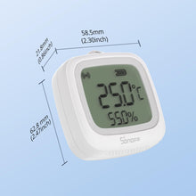 Carica l'immagine nel visualizzatore di Gallery, SONOFF SNZB-02WD IP65 Zigbee LCD Sensor Intelligente di Temperatura e Umidità, impermeabile per Serra/Bagno, Monitoraggi