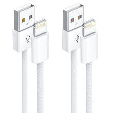 Carica l'immagine nel visualizzatore di Gallery, Cavo iPhone Originale Apple Certificato MFi 1M 2Pezzi Caricatore iPhone