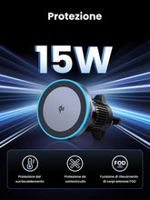 Carica l'immagine nel visualizzatore di Gallery, UGREEN MagFlow Qi2 15W Caricatore Wireless Supporto Auto Magnetico