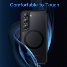 Carica l'immagine nel visualizzatore di Gallery, JETech Cover Magnetica Opaca per Samsung Galaxy S23 Plus, Nero