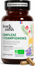 Carica l'immagine nel visualizzatore di Gallery, French Mush Complesso 5 Funghi Bio - 56 Capsule Vegane