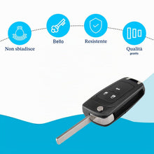 Carica l'immagine nel visualizzatore di Gallery, PHONILLICO Custodia per chiave per Opel Astra J, Insignia A, Meriva B, Zafira C, Mokka, Mokka X, Chevrolet Orlando, Aveo