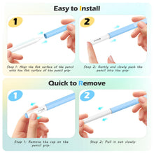 Carica l'immagine nel visualizzatore di Gallery, MoKo Cover Custodia per Apple Pencil USB-C, Azzurro Cielo Gradiente