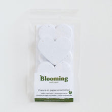 Carica l'immagine nel visualizzatore di Gallery, Carta Blooming Hearts 300 g/mq (Vuota, 25)