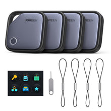 Carica l'immagine nel visualizzatore di Gallery, UGREEN FineTrack Smart Finder Localizzatore Supporto iOS 4 pezzi