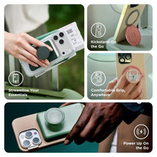 Carica l'immagine nel visualizzatore di Gallery, PopSockets Handygriff, selbstklebend- Transparent