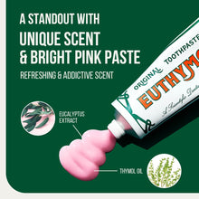 Carica l'immagine nel visualizzatore di Gallery, Euthymol Originale Dentifricio 75 ml x 2, senza fluoro, antiplacca, antibatterico, protezione della cavità, denti e geng