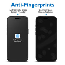 Carica l'immagine nel visualizzatore di Gallery, Mothca Vetro Temperato Opaco per iPhone 17 Pro, Pellicola Protettiva con Incisione Nanostrutturata, Anti-Impronte e Anti