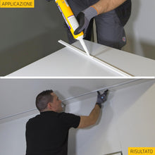 Carica l'immagine nel visualizzatore di Gallery, SIKA - Sigillante adesivo - Sikaflex-111 Stick &amp; Seal - Grigio - 290ml