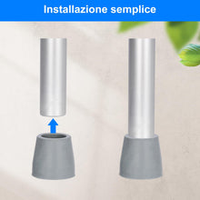 Carica l'immagine nel visualizzatore di Gallery, supregear Walker Tips, 4 Pezzi Puntali di Ricambio Universali per Deambulatori con Albero da 28 mm Accessorio per Deambu