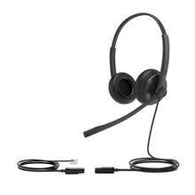 Carica l'immagine nel visualizzatore di Gallery, Yealink Headset YHS34 Dual - Due auricolari - con cavo di collegamento RJ