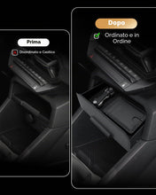 Carica l'immagine nel visualizzatore di Gallery, ECOZEN Organizer per console centrale Dacia Duster 3 2024-2026/Dacia Bigster 2025-2026 3D ABS Console Centrale Contenito