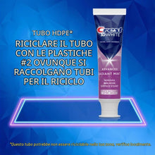 Carica l'immagine nel visualizzatore di Gallery, Crest 3D White Radiant Mint dentifricio sbiancante, pacco da 3 pezzi, 323 grammi, Menta