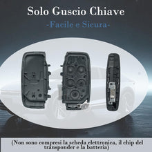 Carica l'immagine nel visualizzatore di Gallery, SUPALAND Guscio Chiave di Ricambio a 5 Tasti Per Telecomando Auto Compatibile Con Land Rover LR2 LR4 Range Rover Evoque 