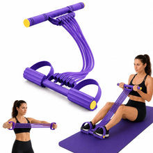 Carica l'immagine nel visualizzatore di Gallery, Elastico per Esercizi 3 in 1, Elastico Fitness con 10 Tubi Rimovibili