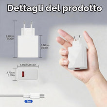 Carica l'immagine nel visualizzatore di Gallery, Caricatore Rapido 100W USB C per Xiaomi 17 17Max 17Pro Poco X8Pro X8ProMax M8Pro F8 Ultra F8Pro, Rapida Ricarica Adattat