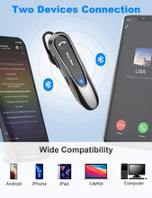 Carica l'immagine nel visualizzatore di Gallery, New Bee Auricolare Bluetooth Singolo con Doppio Microfono V5.0