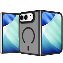 Carica l'immagine nel visualizzatore di Gallery, FAOMSEBS Cover per iPhone Duo, Traslucida Magnetica