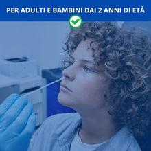 Carica l'immagine nel visualizzatore di Gallery, Gef Medica 10 Tamponi Nasali Covid-19 – Test Antigenico Rapido Autodiagnostico, Risultato Rapido a Casa, Rileva la Prote