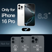 Carica l'immagine nel visualizzatore di Gallery, JETech Cover Magnetica per iPhone 16 Pro, Trasparente