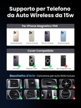 Carica l'immagine nel visualizzatore di Gallery, UGREEN MagFlow Qi2 15W Caricatore Wireless Supporto Auto Magnetico