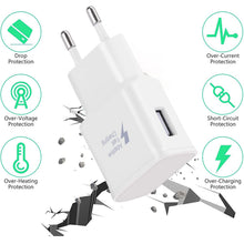 Carica l'immagine nel visualizzatore di Gallery, Caricabatterie USB C Caricatore Rapido per Samsung Phone con Cavo 1,5m