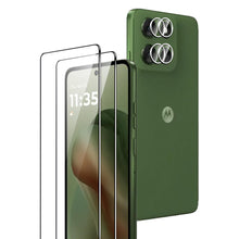 Carica l'immagine nel visualizzatore di Gallery, Pellicola protettiva in vetro temperato Motorola Moto G56 5G, 2 pezzi di vetro temperato con posizionatore+2 pezzi di pe